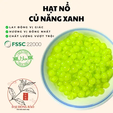 Hình ảnh Hạt nổ Củ Năng Xanh
