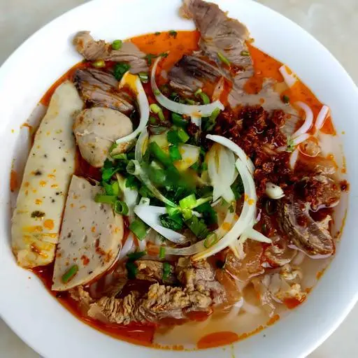 Hình ảnh Bún bò gân chả