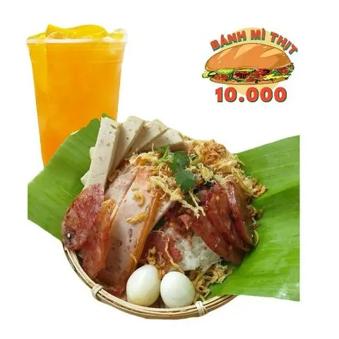 Hình ảnh Xôi mặn Đặc Biệt + 1 nước ép cam