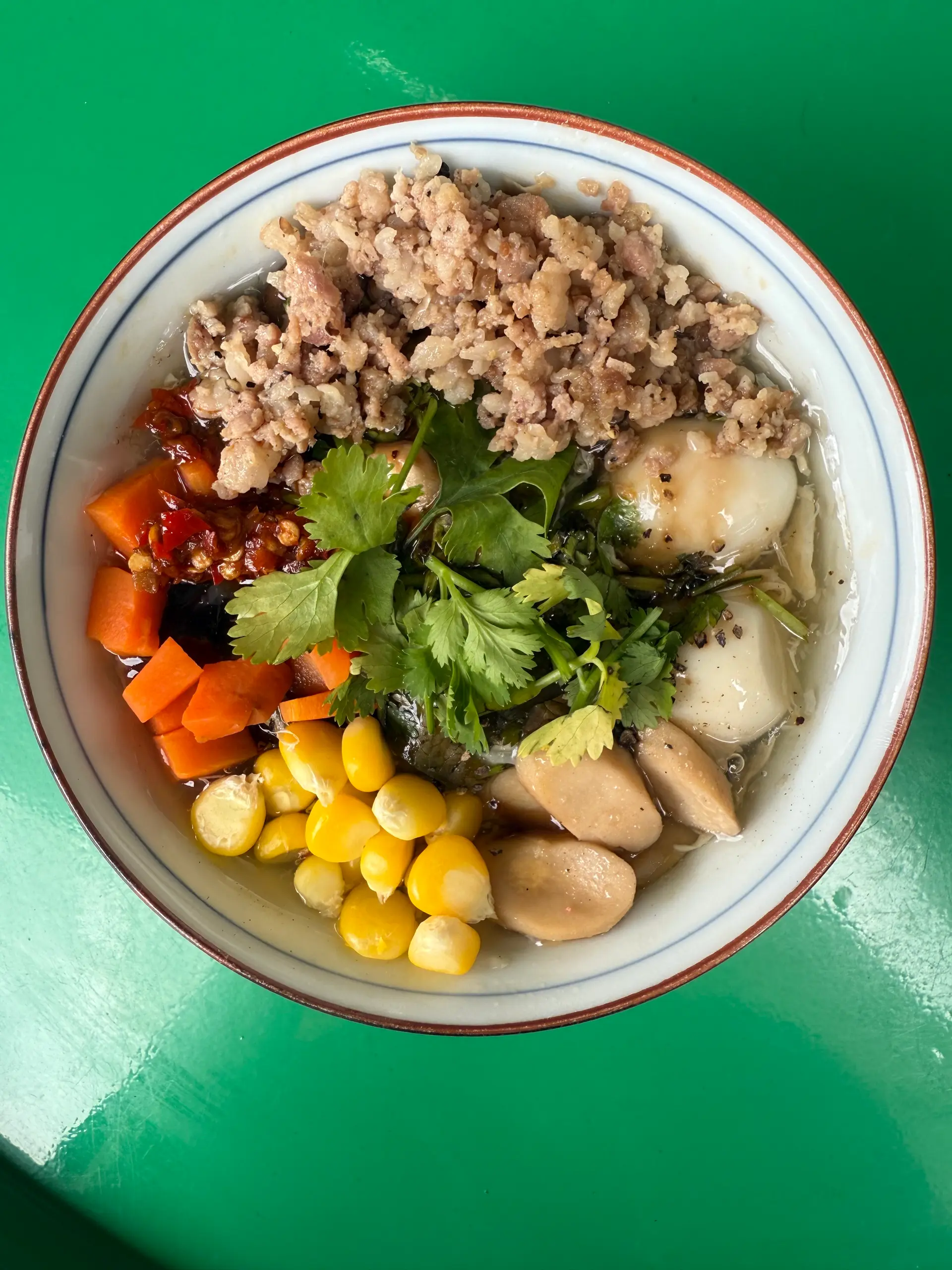 Hình ảnh Súp thịt bằm hạt sen