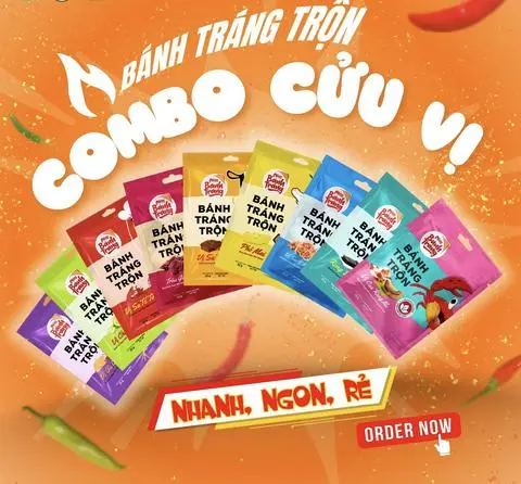 Hình ảnh Bánh Tráng Túi Mù 