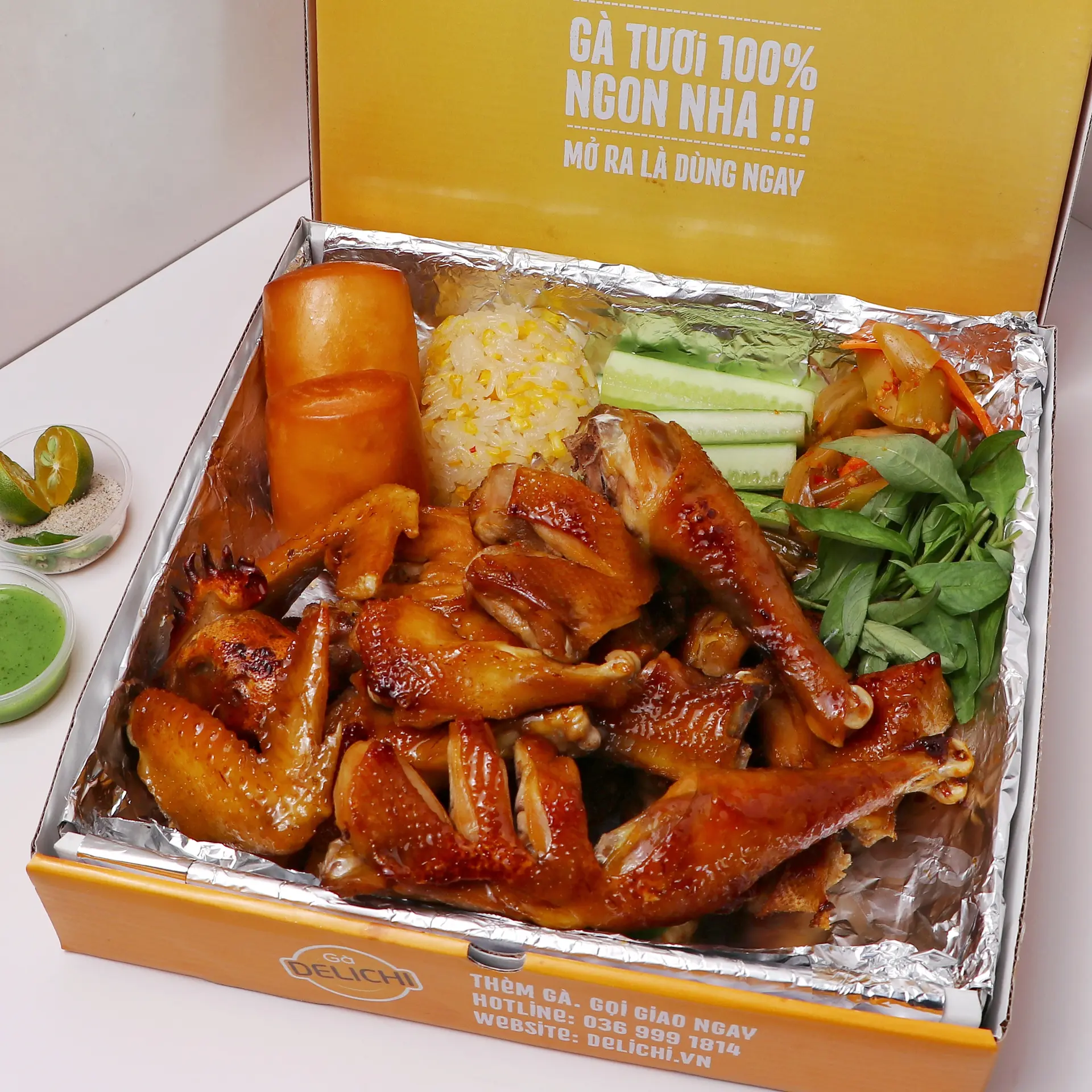 Hình ảnh Gà Nướng Mắm Nhĩ - Gà Nguyên Con