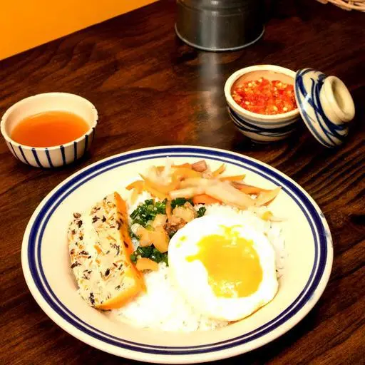 Hình ảnh Cơm tấm chả trứng ốp la