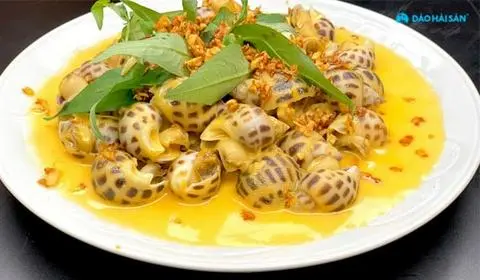 Hình ảnh Ốc hương sốt trứng muối 