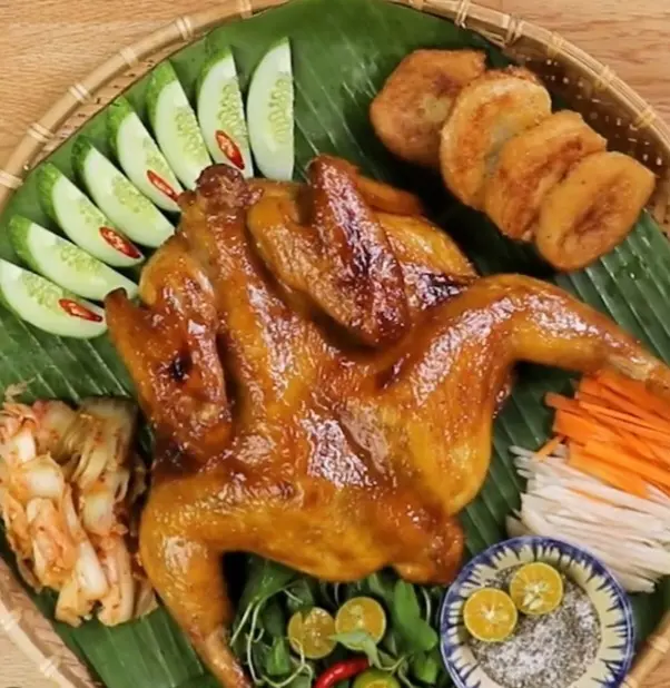 Hình ảnh Gà Nướng Truyền Thống + 2 coca 