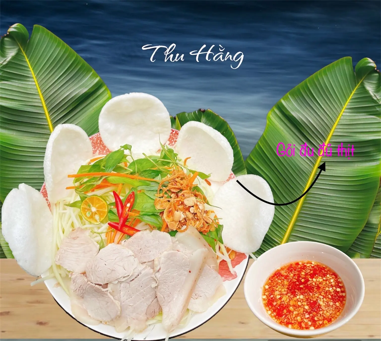 Hình ảnh GỎI ĐU ĐỦ THỊT ❤️