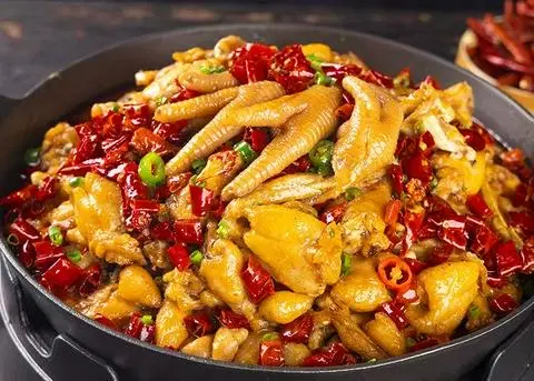 Hình ảnh 香辣鸡爪蛙 Ếch Chân Gà Thơm Cay