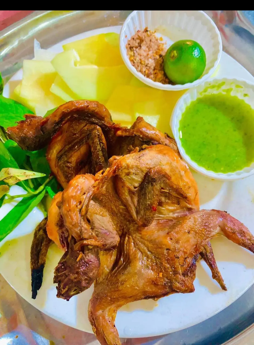 Hình ảnh Cút nướng Sốt
