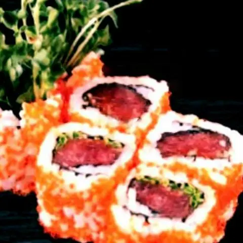 Hình ảnh Spicy salmon roll