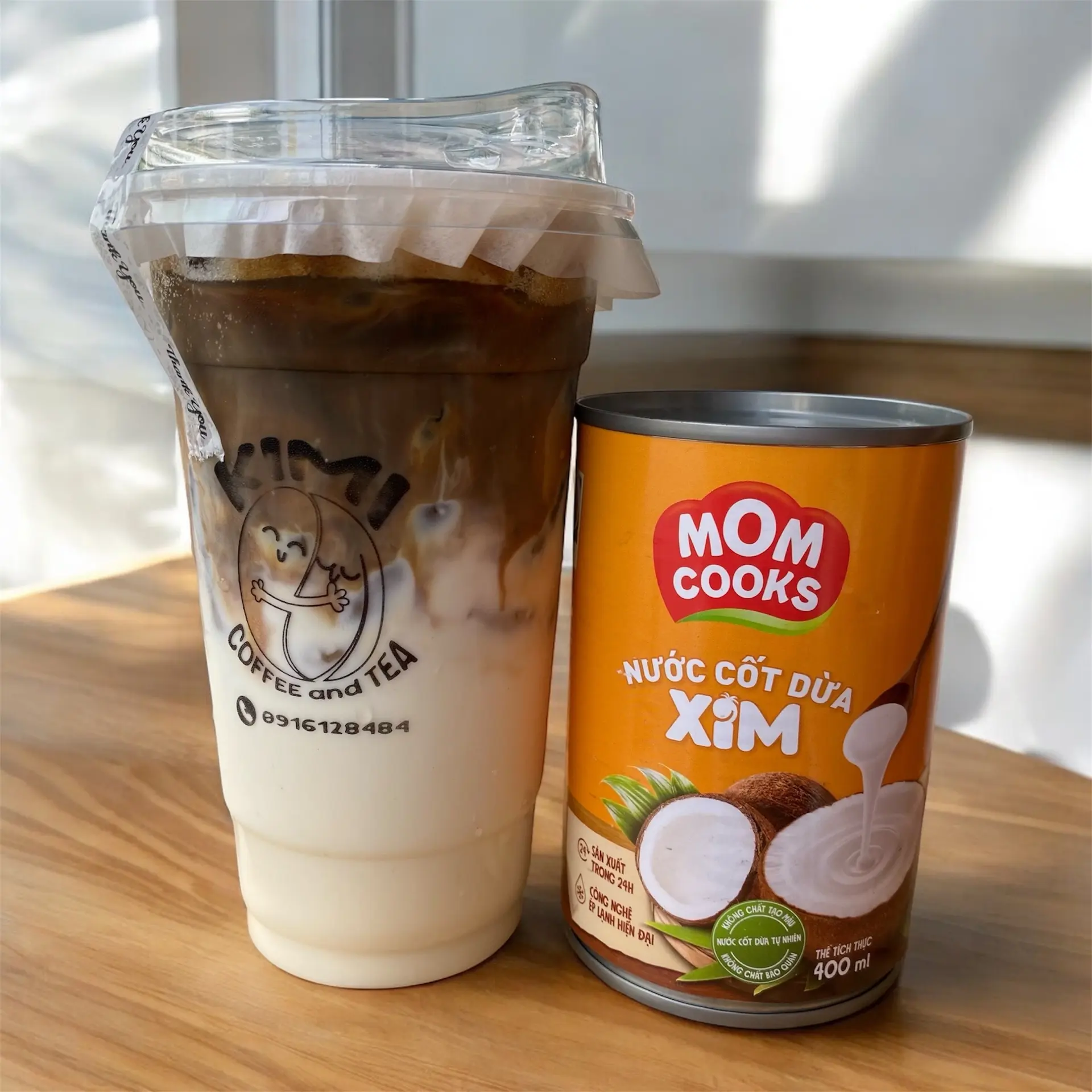 Hình ảnh Bạc xỉu sữa dừa 700ml