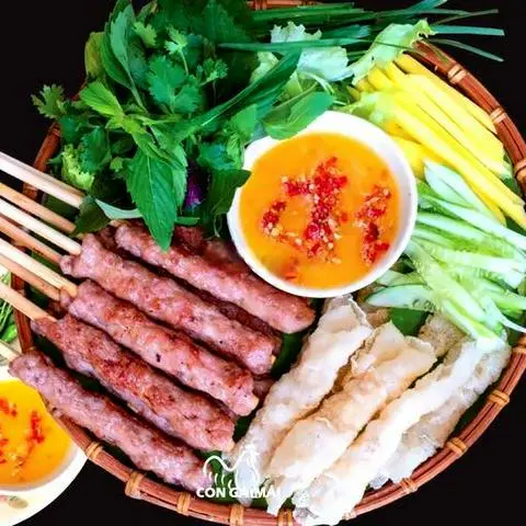 Hình ảnh Bánh cuốn nem nướng 1 người