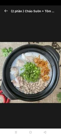 Hình ảnh Cháo sườn + Nạt Bằm