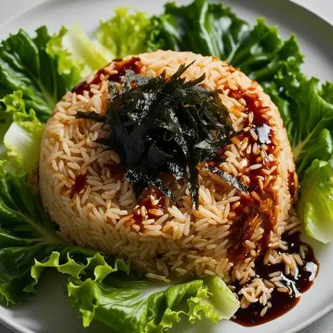 Hình ảnh Cơm trộn Tereyaki Xì dầu Nhật Bản