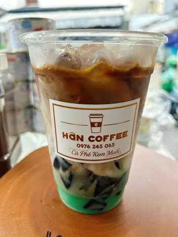 Hình ảnh Cà phê sữa tươi bạc hà