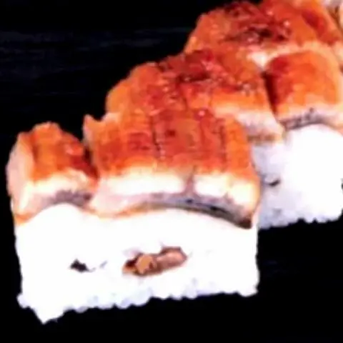 Hình ảnh Unagi oshi sushi 6 Pieces