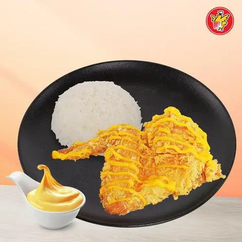 Hình ảnh Cơm Gà Giòn Xốt Phô Mai