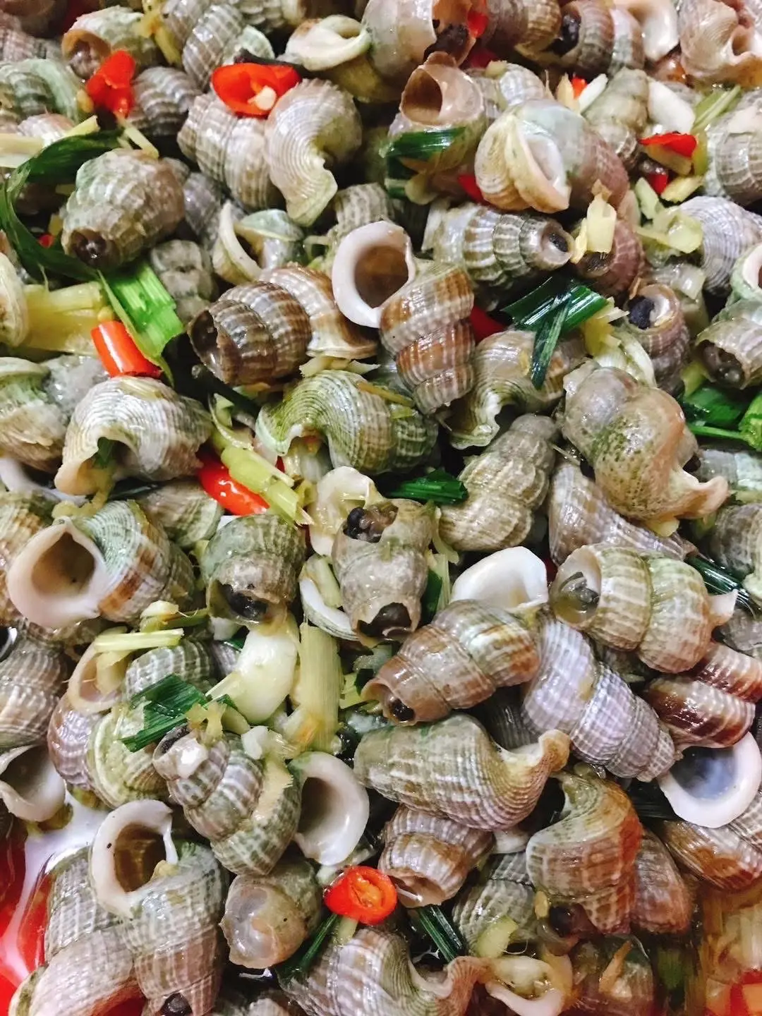 Hình ảnh ốc len xào dừa