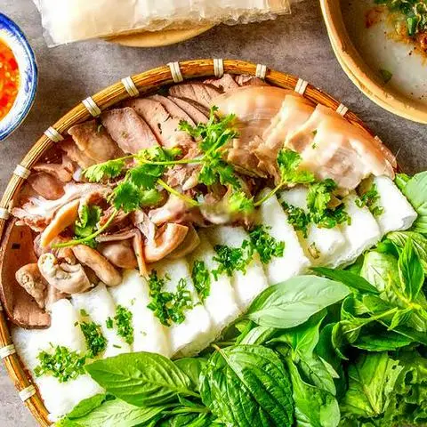 Hình ảnh Bánh hỏi lòng heo 2 người