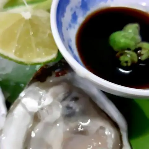 Hình ảnh Hàu sống mù tạt