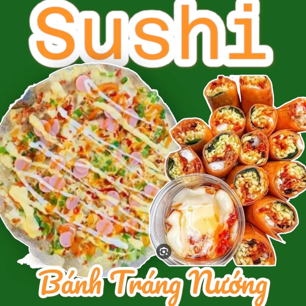 Hình ảnh Bánh Tráng Cuốn + Tốp Mỡ (nước me)