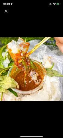 Hình ảnh Bánh tráng chấm me