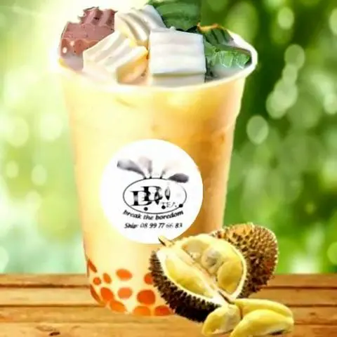 Hình ảnh Trà sữa hương sầu riêng