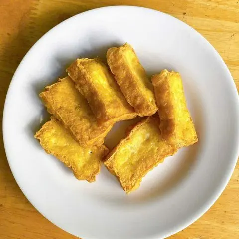 Hình ảnh Đậu hủ cắt lát chiên giòn