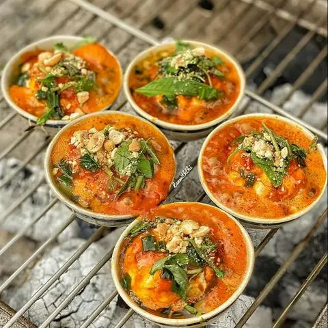 Hình ảnh Vịt lộn nướng Thái - 3 trứng