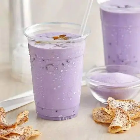 Hình ảnh Khoai môn đá xay kem tươi