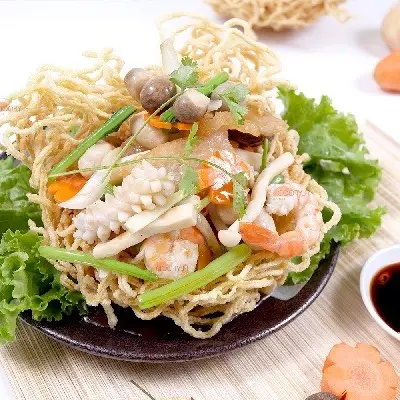Hình ảnh MÌ GIÒN XÀO HẢI SẢN 