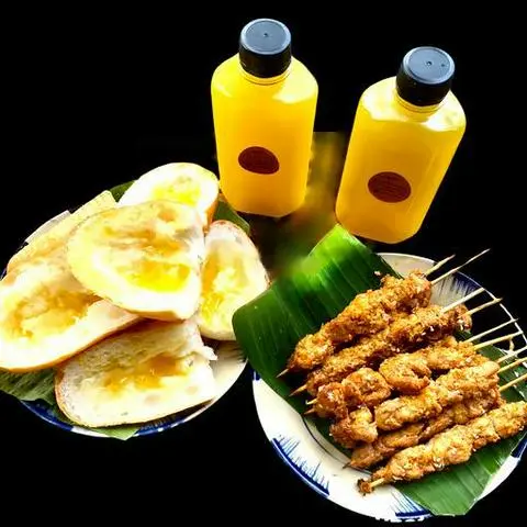 Hình ảnh Combo 6 (10 Xiên 2 Bánh 2 Chai Mía hoặc Bí)