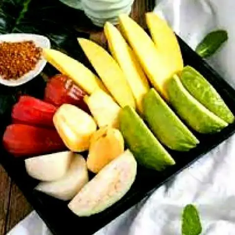 Hình ảnh Mít - xoài - muối tôm