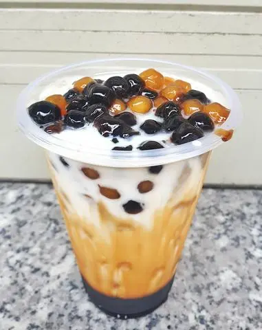 Hình ảnh Sữa tươi trân châu đường đen