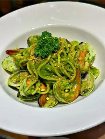 Hình ảnh Mì Ý Hải Sản Pesto