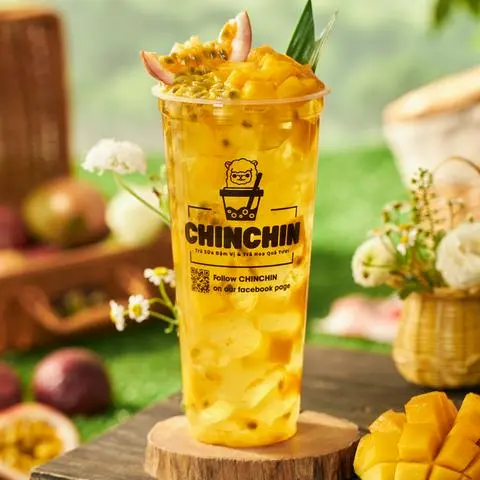 Hình ảnh Trà Xoài Chanh Dây Chinchin