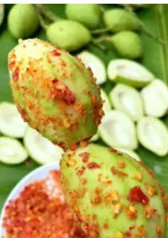 Hình ảnh Xoài non 500gr - muối Tây Ninh
