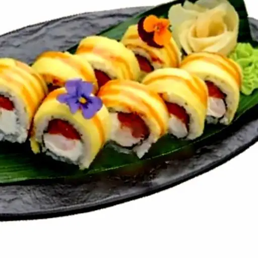 Hình ảnh R32 - Salmon mango chees roll - 6 viên