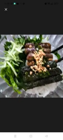 Hình ảnh Bò lá lốt+Mix mỡ chài
