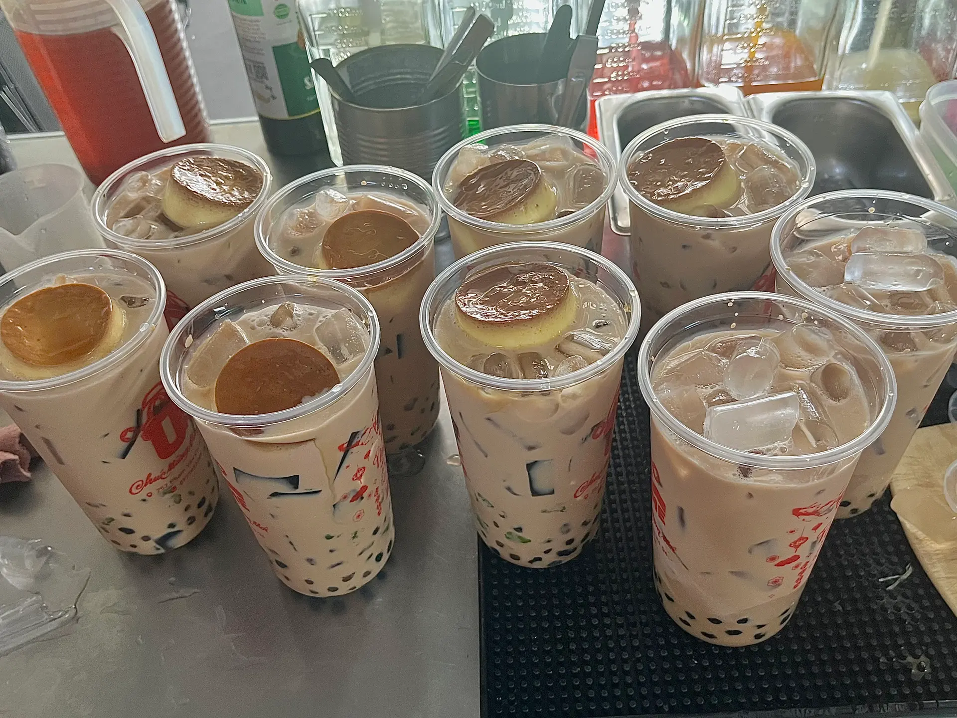 Hình ảnh Trà Sữa Thập Cẩm (10 loại topping)