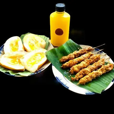Hình ảnh Combo 4 (5 Xiên 1 Bánh 1 Mía hoặc Bí)
