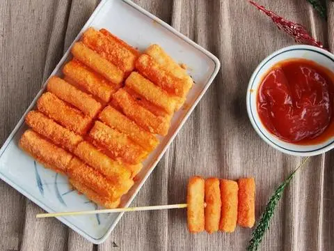 Hình ảnh tokbokki lắc phô mai - 10 cục
