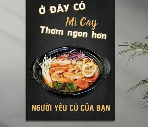 Hình ảnh Mì cay kim chi - hải sản