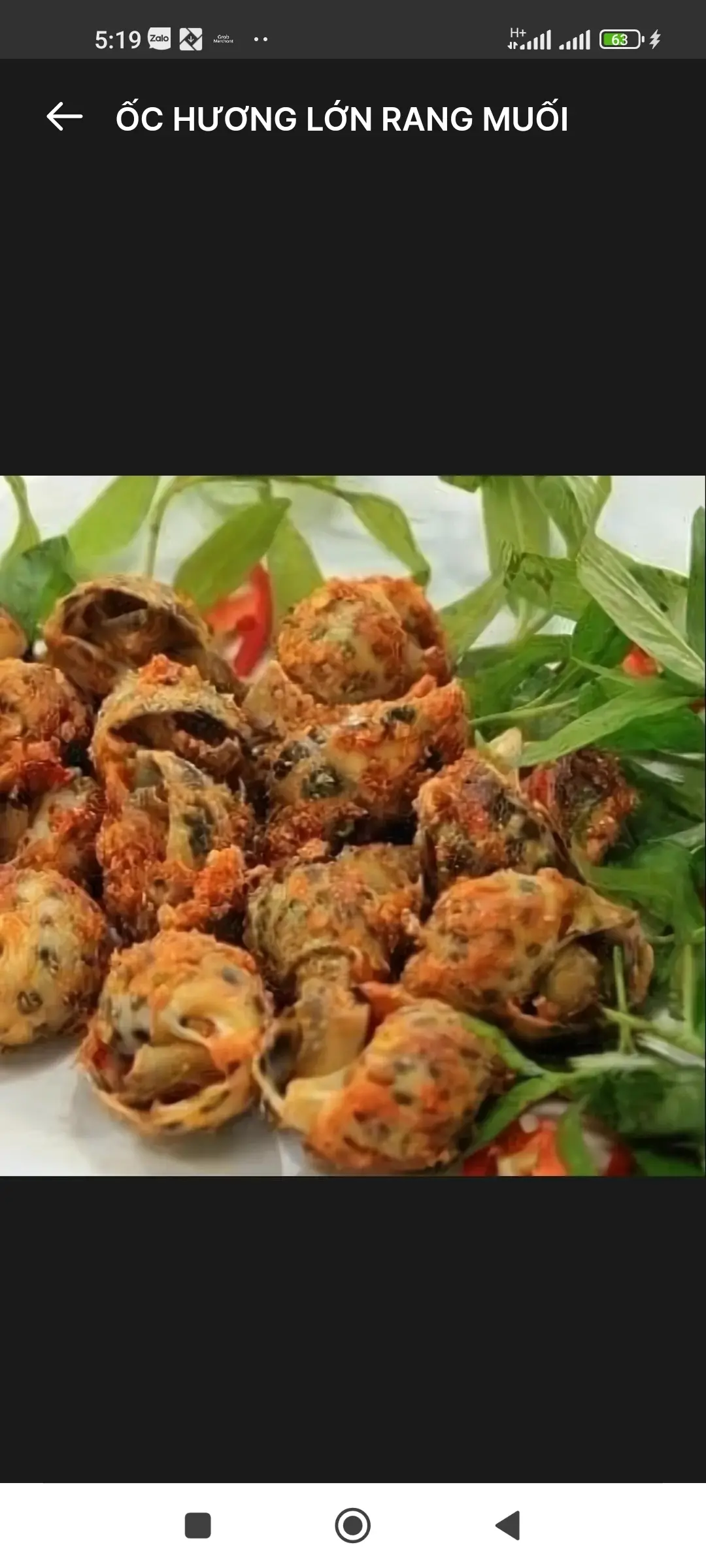 Hình ảnh ỐC HƯƠNG CỒ RANG MUỐI