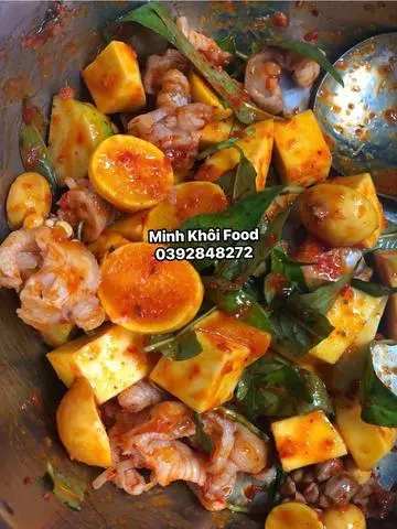 Hình ảnh Chân Gà Mix Trứng Non Phần Nhỏ