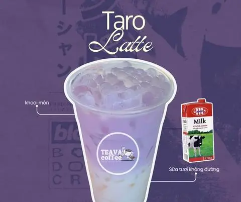 Hình ảnh Khoai Môn Latte 700ml