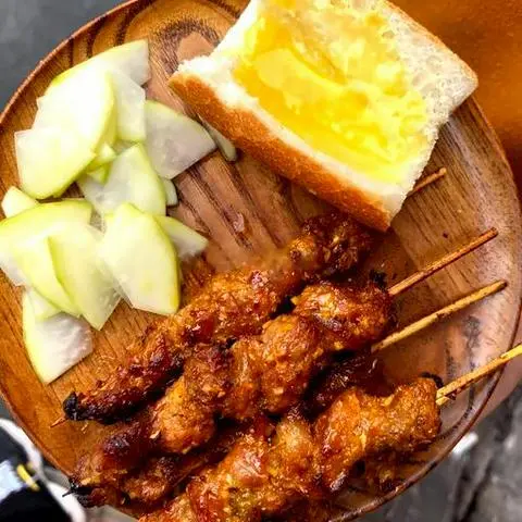 Hình ảnh Combo 5 (10 Xiên 2 Bánh 2 Trà tắc M)