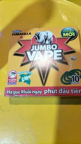 Hình ảnh 1 hộp nhang muỗi jumbo vị hương lài 