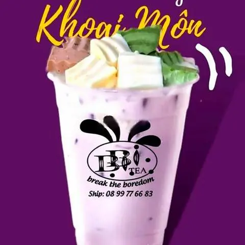 Hình ảnh Trà sữa hương khoai môn