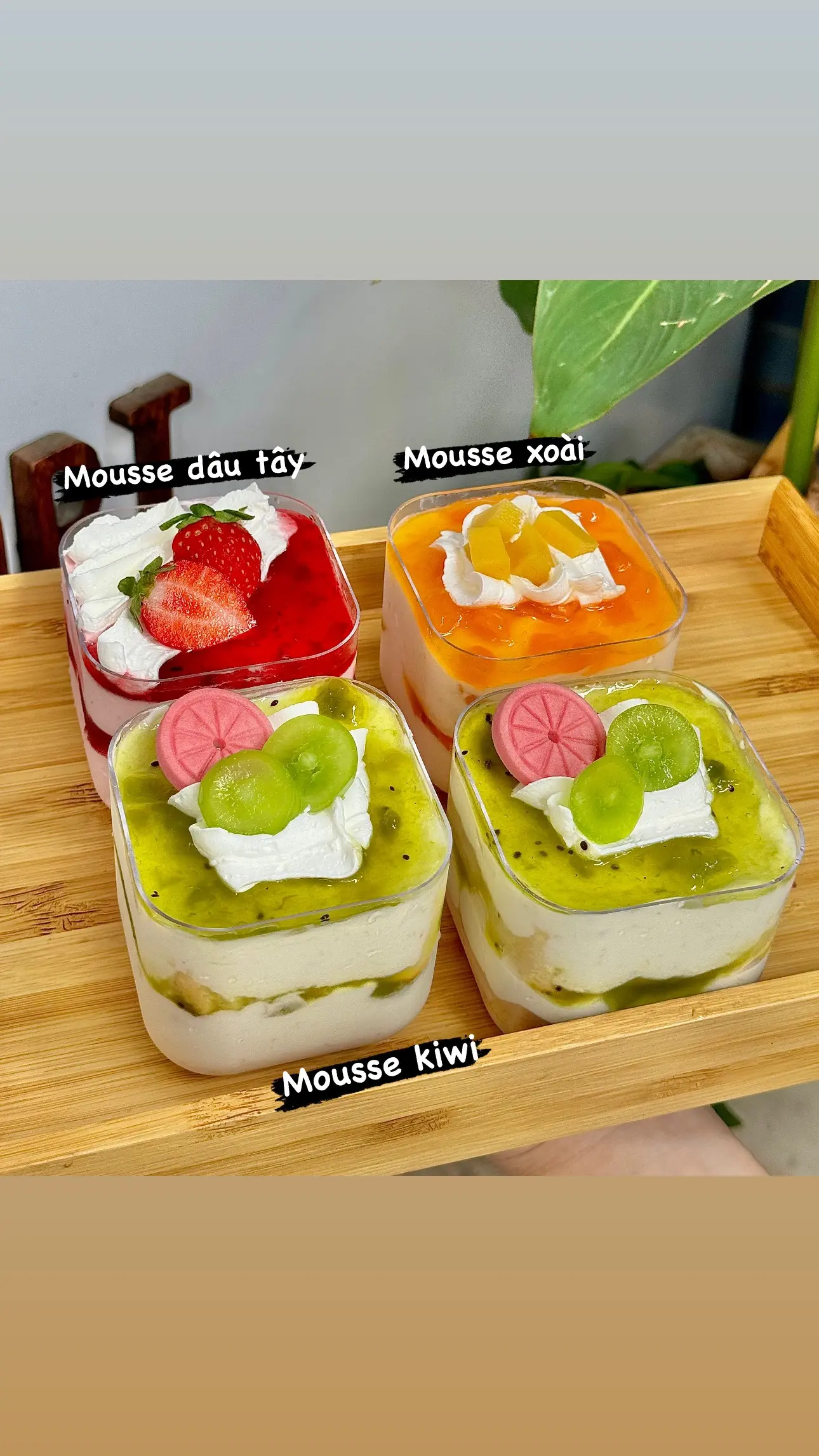 Hình ảnh Mousse kiwi