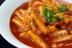Hình ảnh Bánh gạo xào cay